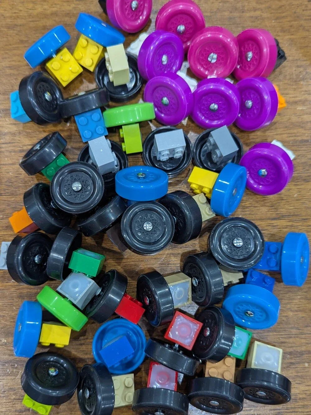 Lego Derby Wheels Race Car Parts